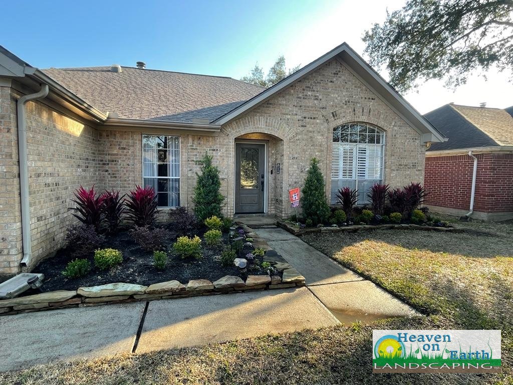 Residential landscape design Houston